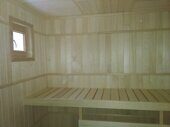 Мобильная баня с тремя отделениями купить дешево в СПб в Петергофе от производителя Гаврилыч